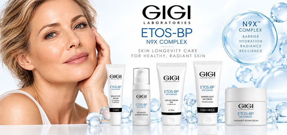 GIGI ETOS BP Hautpflegeserie mit Seren und Gesichtscremes für die tägliche Pflege