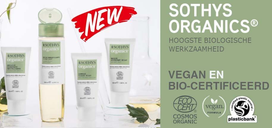 Sothys Organics Hautpflegeprodukte mit natürlichen Inhaltsstoffen