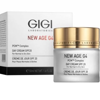 Day Cream SPF20 for Normal to Dry Skin New Age G4 GIGI
