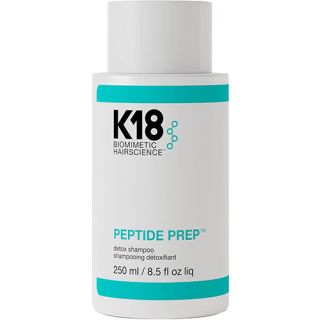 Peptide Prep Detox shampoo K18 hair