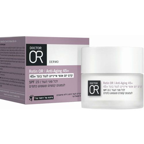 Anti-aging day cream for mature skin 45+ Doctor Or