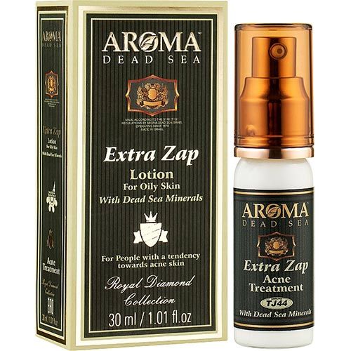 Extra Zap Lotion Acne Treatment Aroma Dead Sea
