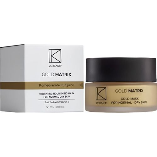 Gold Mask with Pomegranate Gold Matrix Dr Kadir
