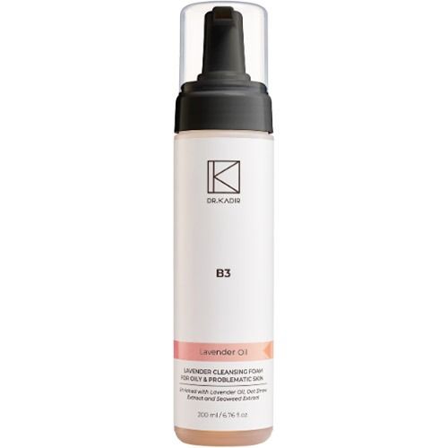 Lavender Cleansing Foam for Oily Skin B3 Dr Kadir