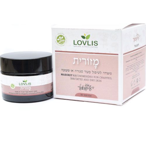 Mazorit ointment for the treatment of irritated or thickened skin Lovlis by Kedem