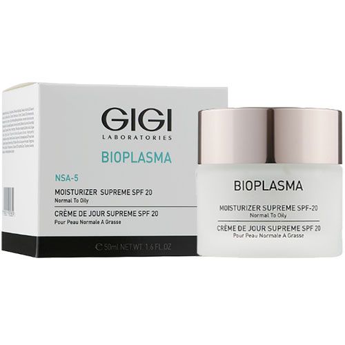 Moisturizer Supreme SPF-20 for Normal to Oily skin Bioplasma GIGI