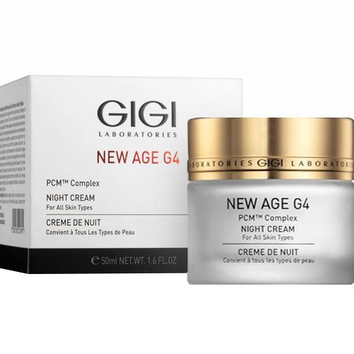 Night Cream For All Skin Types New Age G4 GIGI