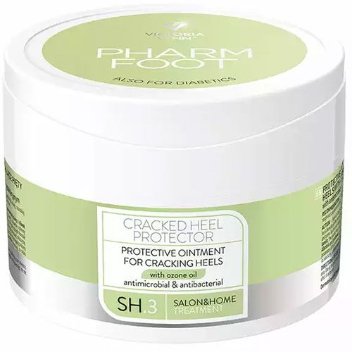 Protective ointment for cracked heels with ozonated oil Pharm Foot