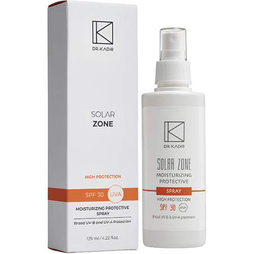 Feuchtigkeitsspendendes Schutzspray SPF-30 Dr Kadir